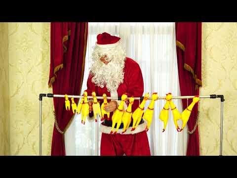 Jingle Bells on Rubber Chickens #Video