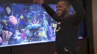 Which Is Better? ATM's Antonio Brown Fish Tank Or Their Custom Dance?