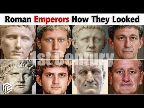 Roman Emperors Video | Realistic Facial Recreations Using AI and Photoshop