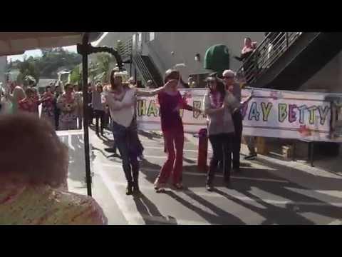 Betty White's 93rd Birthday Flash Mob