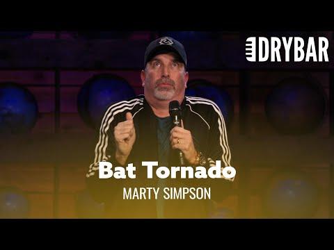 Nothing Is More Terrifying Than A Bat Tornado Video. Marty Simpson