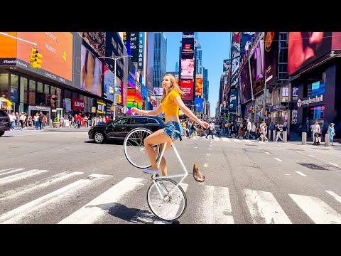Incredible Bike Tricks in New York #Video
