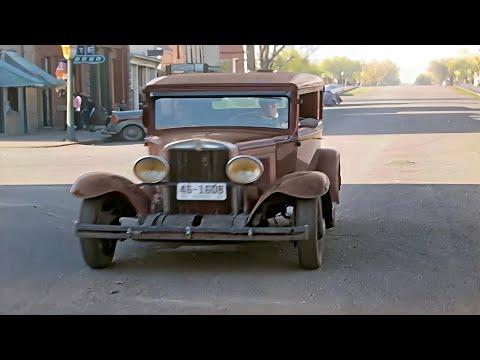 South Dakota 1930s in color [60fps, Remastered] w/Sound Design #Video