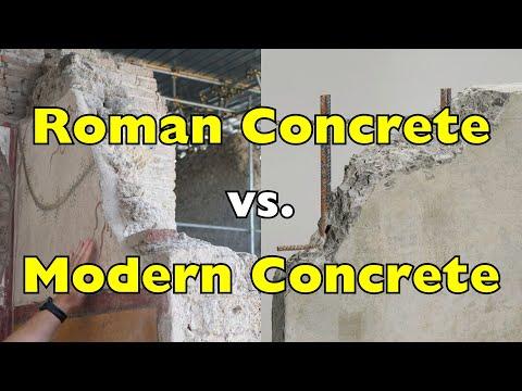 Roman Concrete vs. Modern Concrete: Who Built It Better? #Video