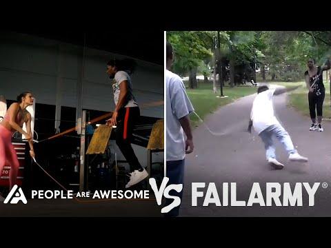 Jump Ropes, Jet Packs & More | People Are Awesome Vs. FailArmy #Video