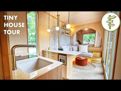 Amazing Tiny House with *One of a Kind* Interior Design! FULL TOUR #Video