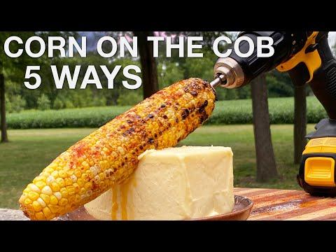 Corn on the Cob 5 Ways Video - You Suck at Cooking