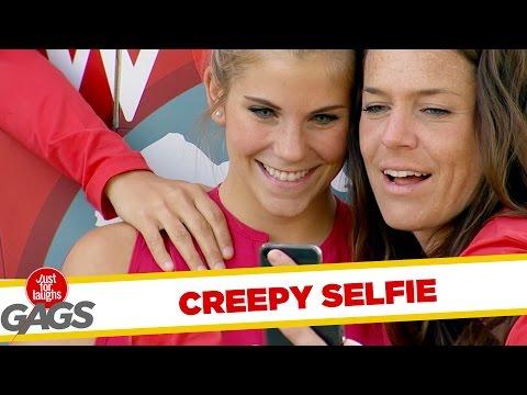 Creepy Hand Reaches Out For Selfie !