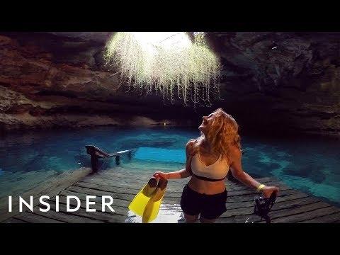 Devil's Den: Exploring An Ancient Underground Cavern In Florida | Swimming Hole Safari Ep 4