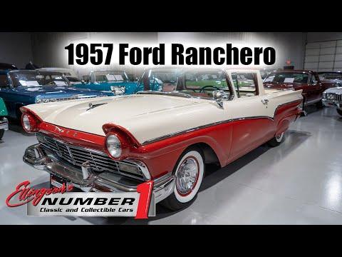 1957 Ford Ranchero Custom Pickup #Video