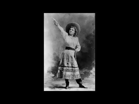 20 Studio Portraits of Annie Oakley Video- Princess of the West