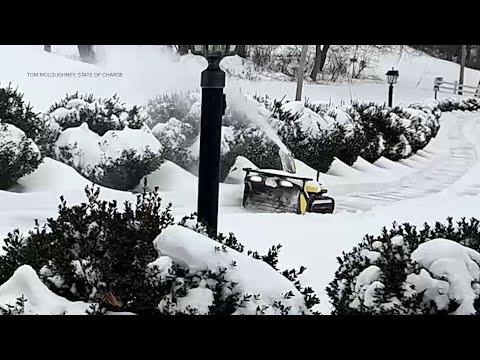 Viral video shows autonomous snow blower at work in New Jersey #Video