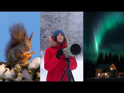 My Life in Frozen Sweden - Finding light in the dark cold winter #Video