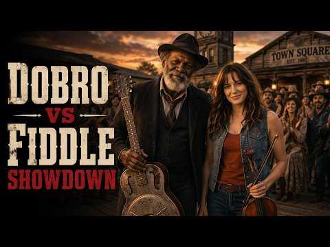 Dobro vs Fiddle Showdown | Old Old Joe vs Abigail 'Abby' Moretti #Video