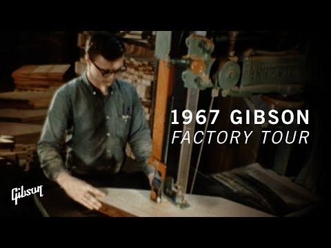 Recently Discovered 1967 Gibson Guitars Factory Tour Documentary #Video