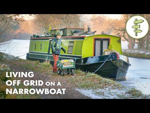 Living on a Tiny House Boat for 5 Years Saved His Life #Video
