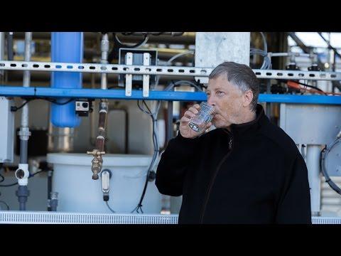 Bill Gates Drinks Water Made From Human Waste