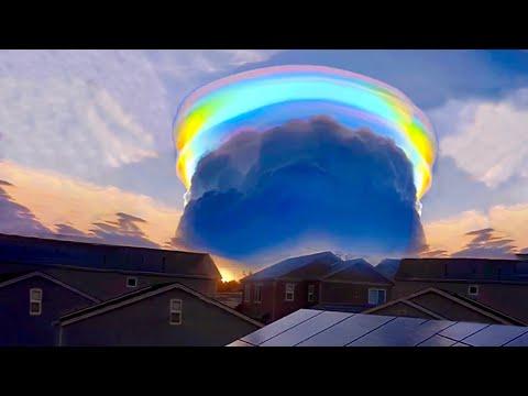 Incredible Rainbow Cloud Found in China. Your Daily Dose Of Internet. #Video