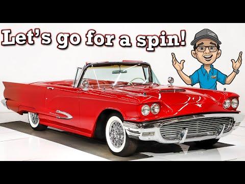 1959 Ford Thunderbird for sale at Volo Auto Museum #Video