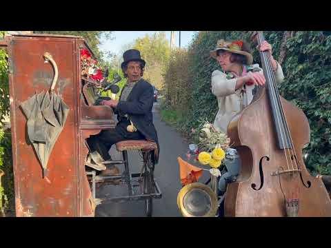 Bicycle Piano & Double Bassicle on the move! #Video