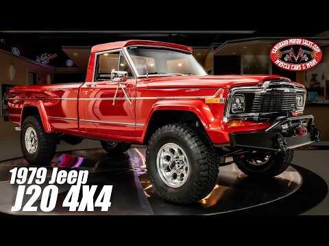 1979 Jeep J20 4x4 Pickup #Video