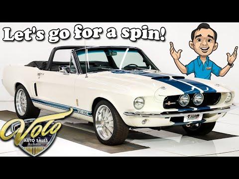 Speed is the New Black 1967 Ford Mustang Shelby Tribute for sale at Volo Auto Museum #Video