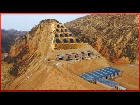 Man Builds Amazing Apartment Inside a Mountain (Extended Version) #Video