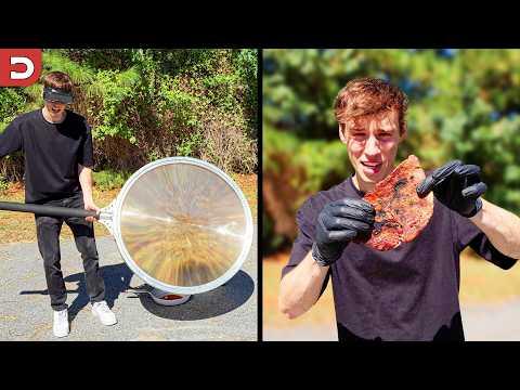 Cooking Steak With A Magnifying Glass | YOUR Daily Dose of Internet #Video