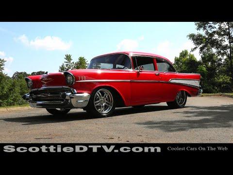1957 Chevrolet Bel Air Pro Steve Holcomb Pro Auto Custom Interiors #Video