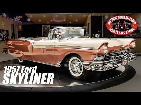 1957 Ford Fairlane 500 Galaxie Skyliner Retractable #Video