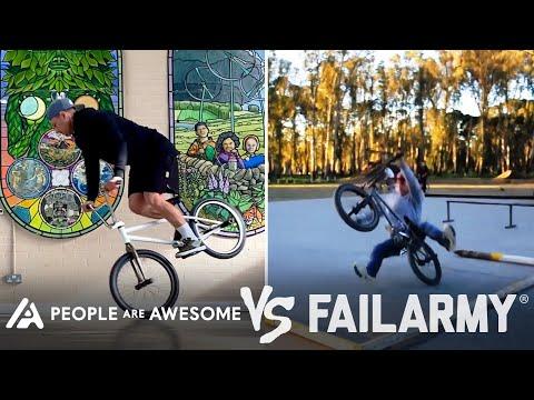 Painful Wins & ﻿Fails On Bike | People Are Awesome Vs. FailArmy #Video