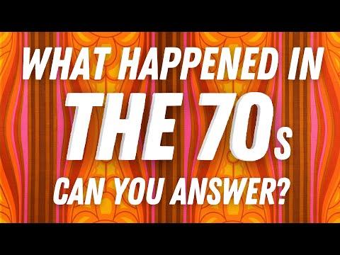 Can You Answer These Questions About The 70s? Trivia Quiz Game #Video