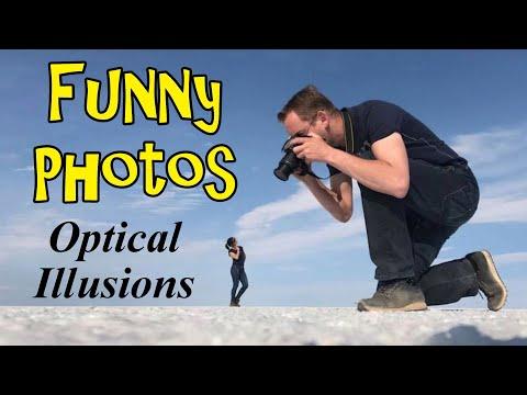 Funny Photographs And Optical Illusions #Video