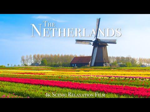 The Netherlands 4K - Scenic Relaxation Film With Calming Music #Video