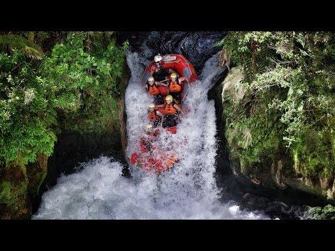World's Highest Commercially Rafted Waterfall - Play On In New Zealand!