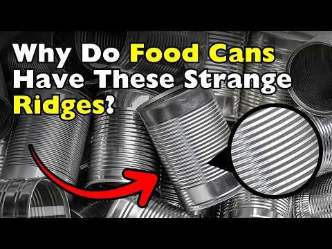 What Are Those Deep Lines on Food Cans Actually For? #Video