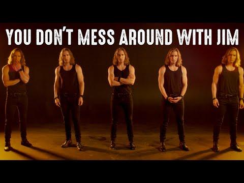 YOU DON'T MESS AROUND WITH JIM | Low Bass Singer Cover | Geoff Castellucci #Video