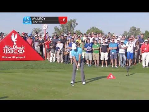 Rory McIlroy's Hole In One In Abu Dhabi
