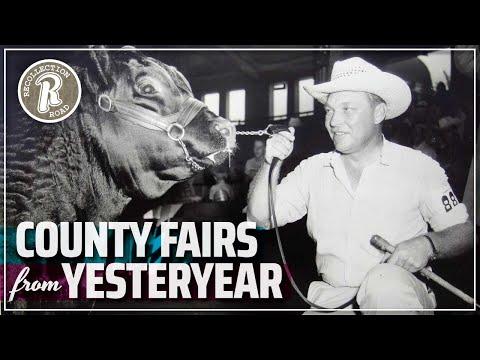 County Fairs of Yesteryear - A Photo Album of Life in America #Video
