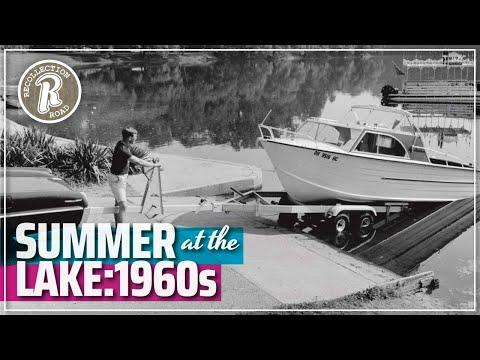 Summer at the lake…1960s - A Photo Album of Life in America #Video