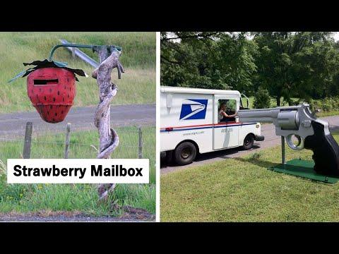 Times People Took Their Mailboxes To The Next Level #Video