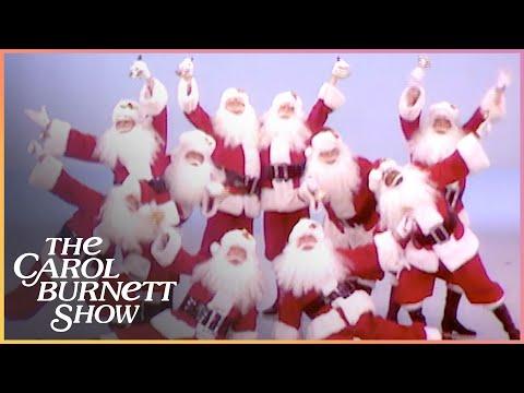 Hey, What's Better Than Santa? 10 Santas! | The Carol Burnett Show #Video